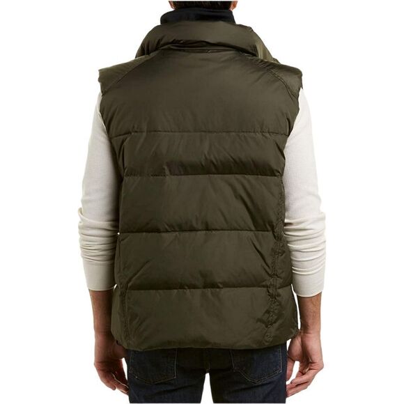 S13 Men's Matte Edge Zip Front Down Vest L - Picture 6 of 9